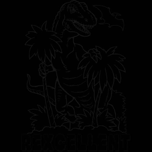 Dinosaur Coloring Design Thumbnail